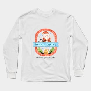 Le Pere Noel Arrive Long Sleeve T-Shirt